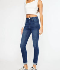 Kancan - Janice High Rise Cigarette Leg Jeans