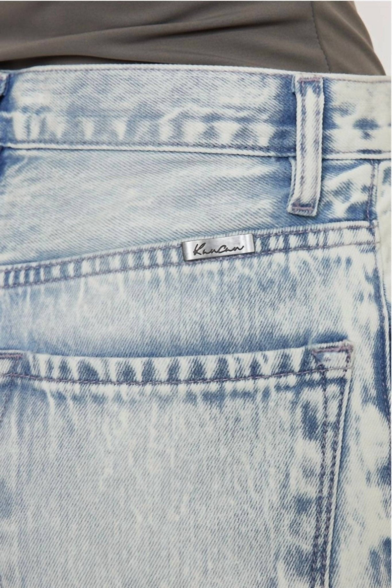 Kancan - Light Wash Dixon 90’s Boyfriend Jeans - blue - boyfriend - clothing