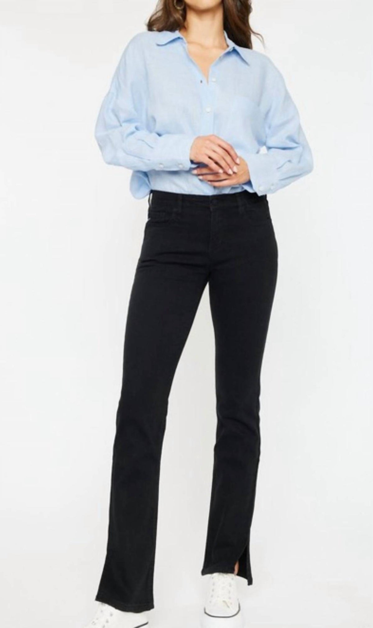 Kancan - Mid Rise Bootcut Jeans