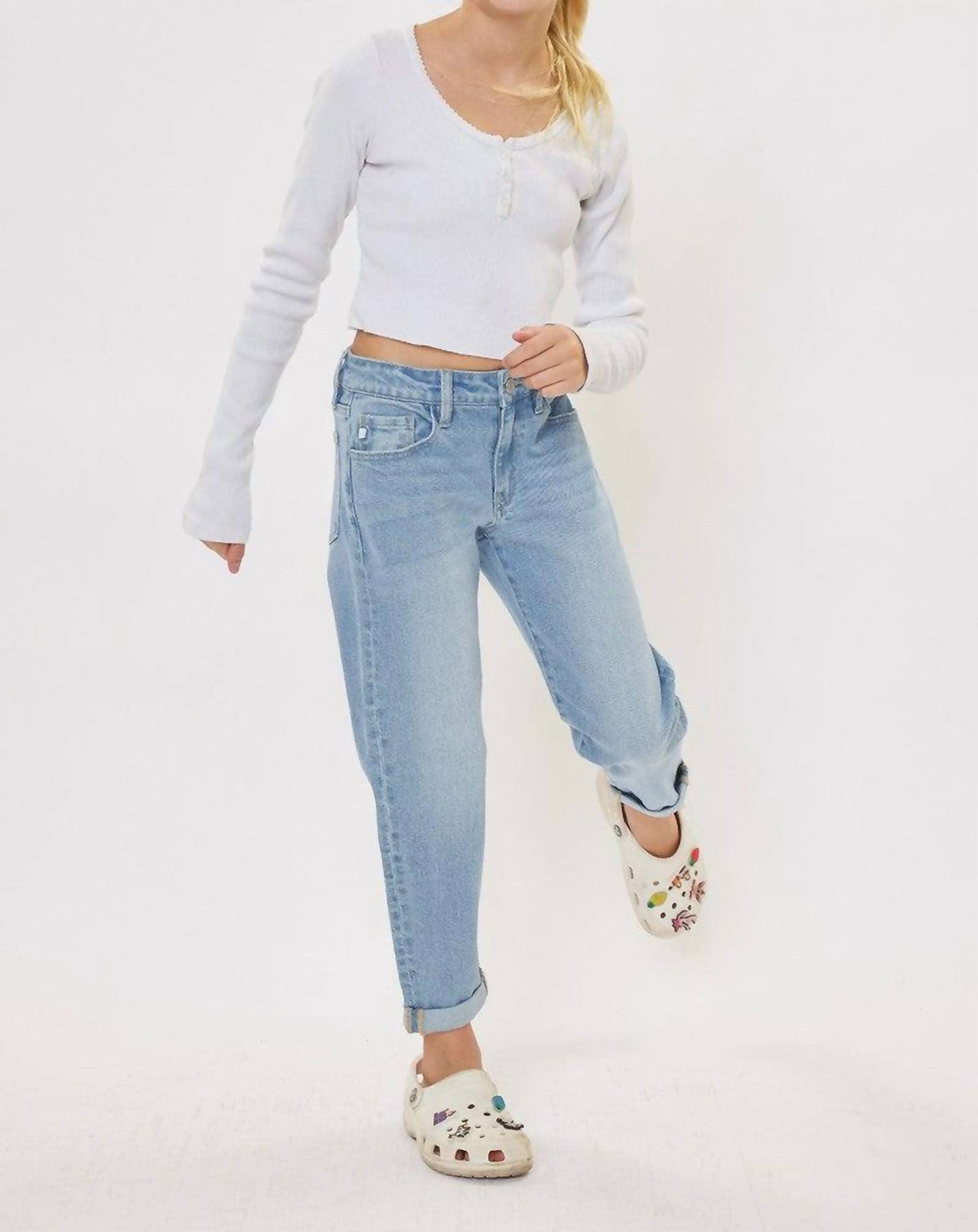 Kancan - Mini Mom Fit Jeans Tweens