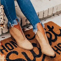 Kancan - Women's Scootin Slip On Booties