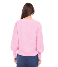 Karen Kane - Blouson Sleeve Sweater - clothing - crew - directbrandpartner
