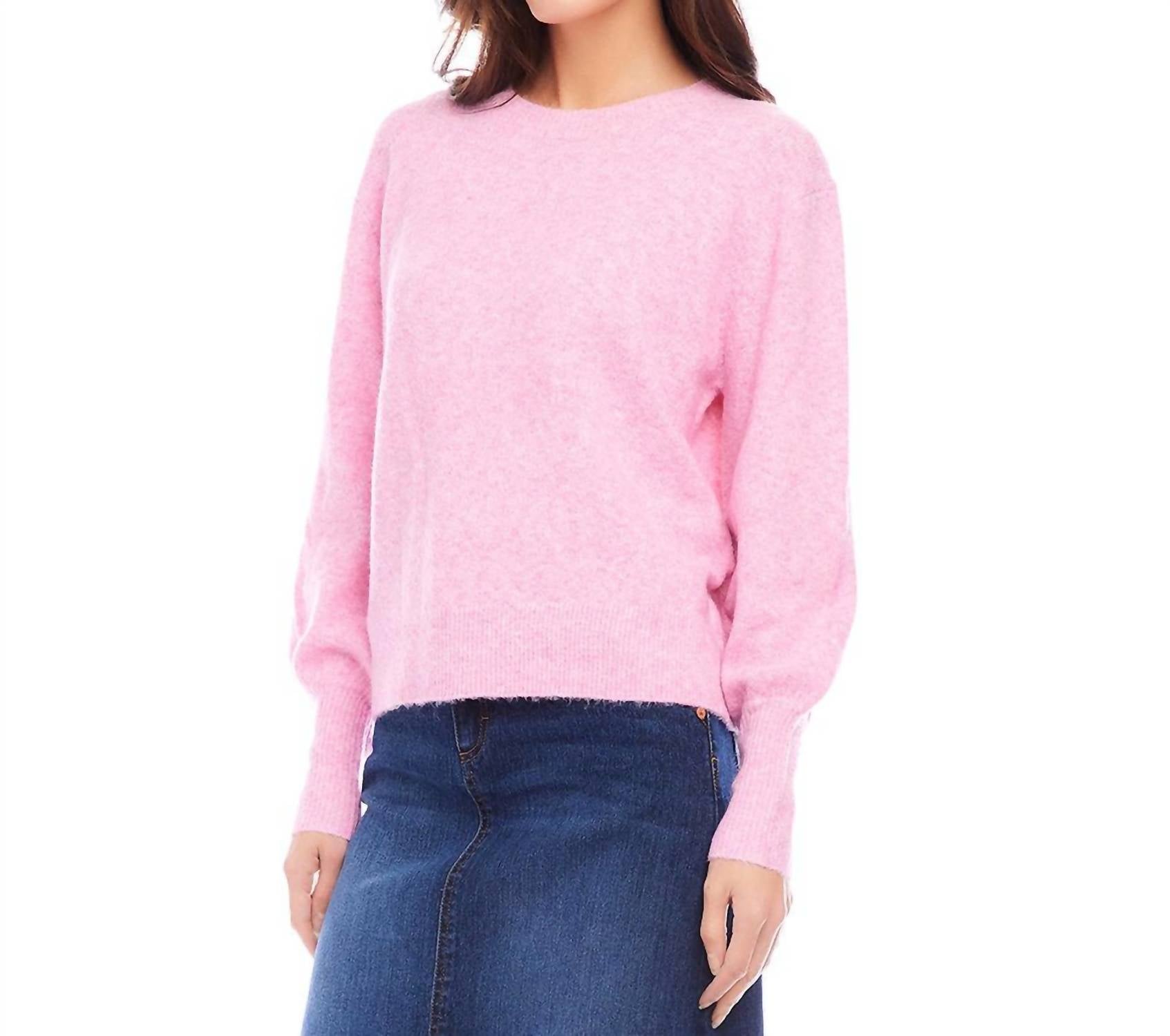 Karen Kane - Blouson Sleeve Sweater - clothing - crew - directbrandpartner