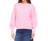 Karen Kane - Blouson Sleeve Sweater - clothing - crew - directbrandpartner