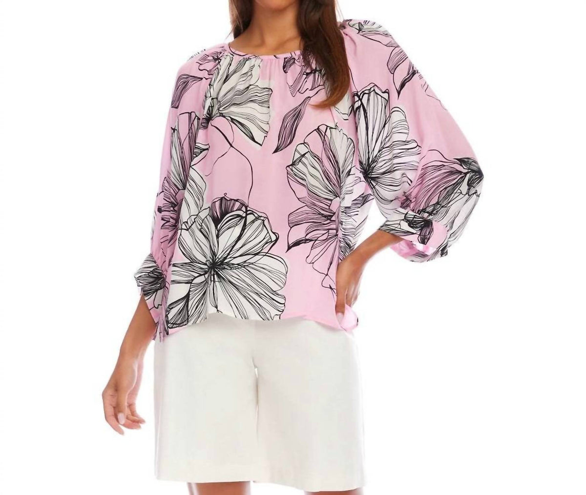 Karen Kane - Blouson Sleeve Top
