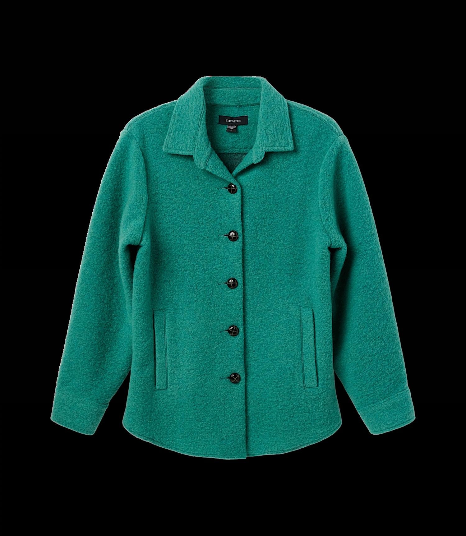 Karen Kane - Brushed Shirt Jacket - casual - jacket - clothing - directbrandpartner