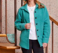 Karen Kane - Brushed Shirt Jacket - casual - jacket - clothing - directbrandpartner