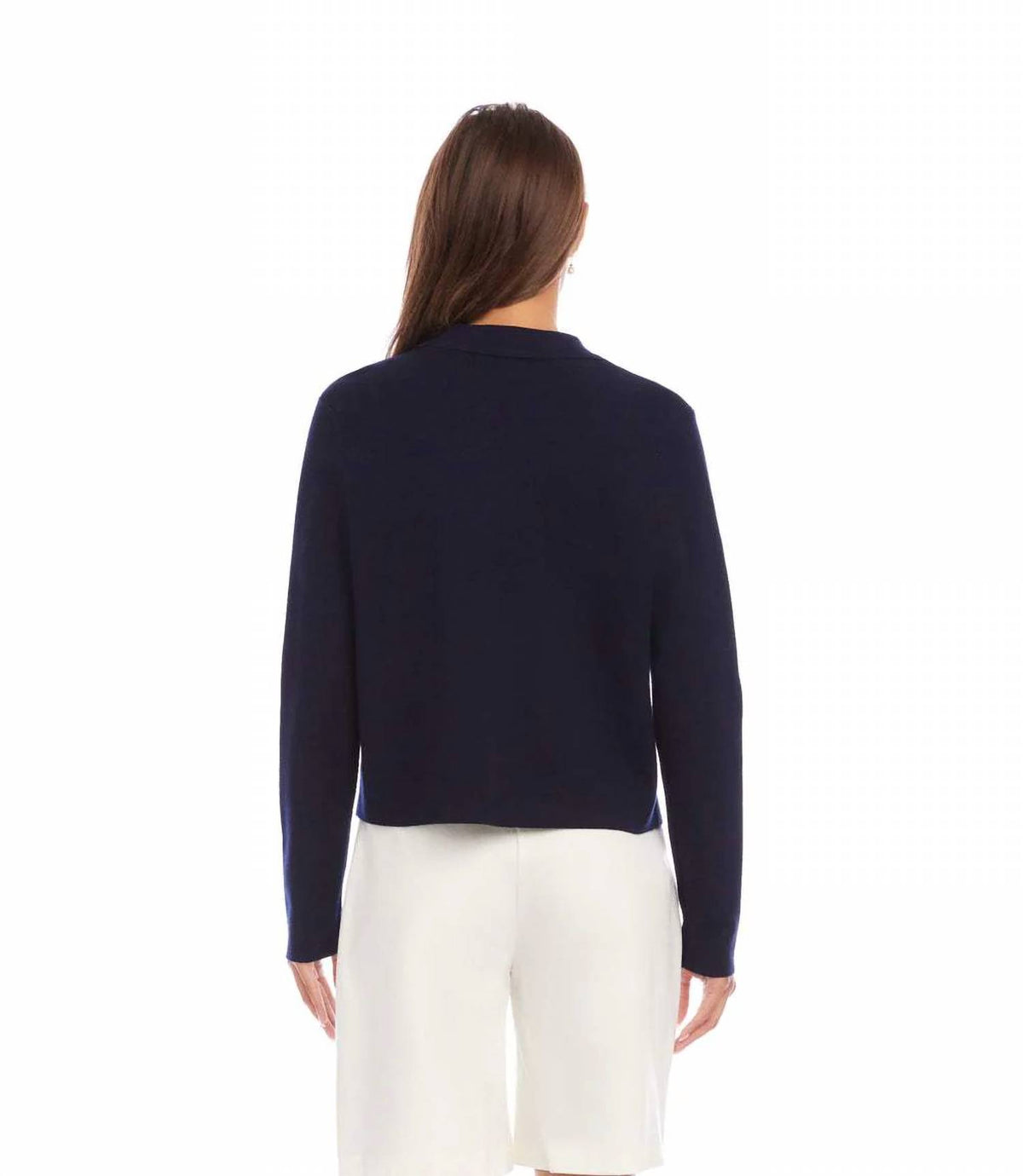 Karen Kane - Collared Sweater Jacket