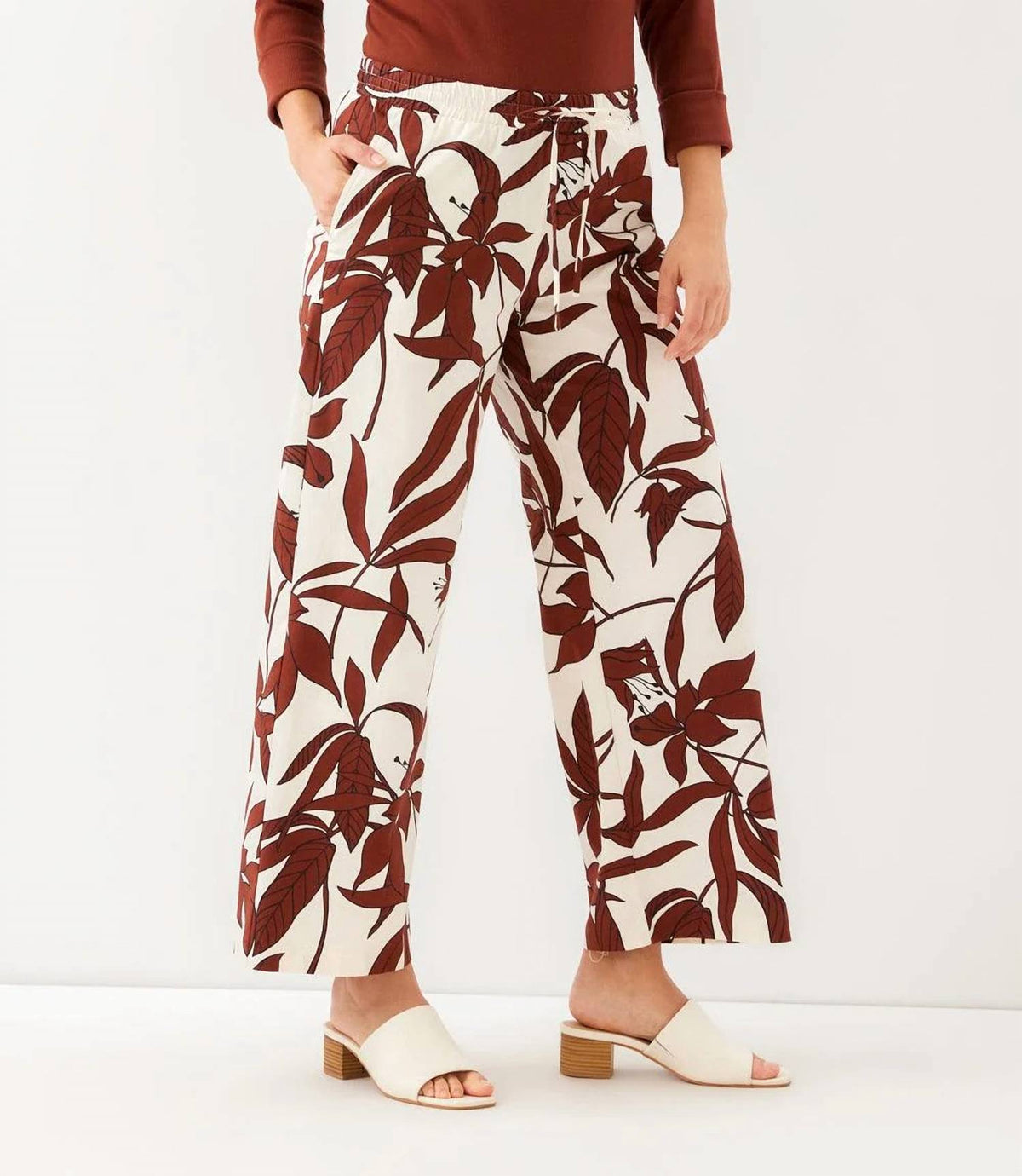 Karen Kane - Drawstring Ankle Pants