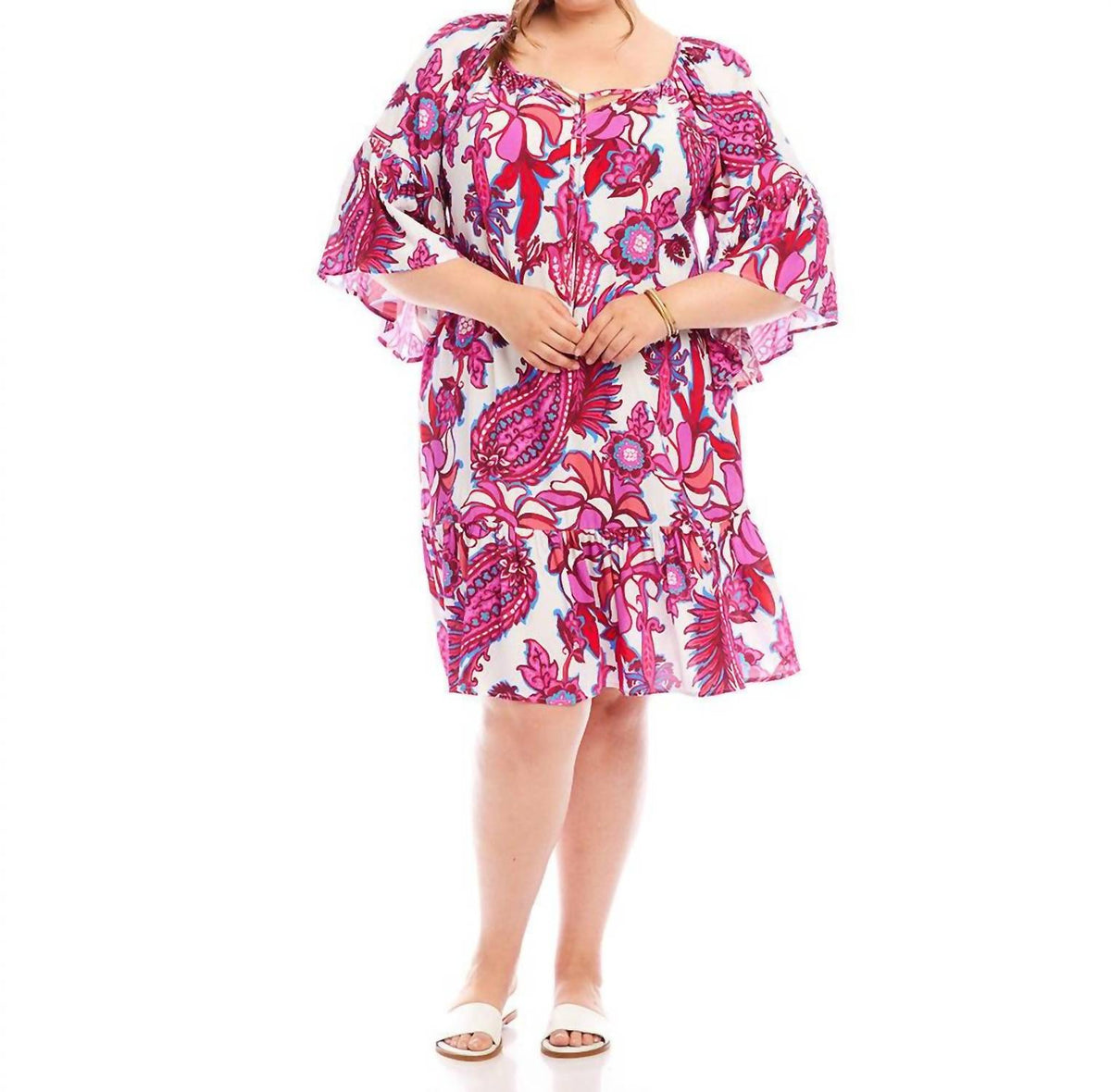 Karen Kane - Ruffle Hem Dress