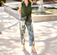 Karen Kane - Sleeveless Tie-Front Top