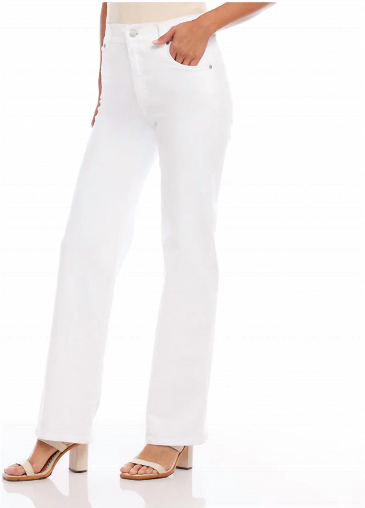 Karen Kane - Slim Wide Leg Jeans