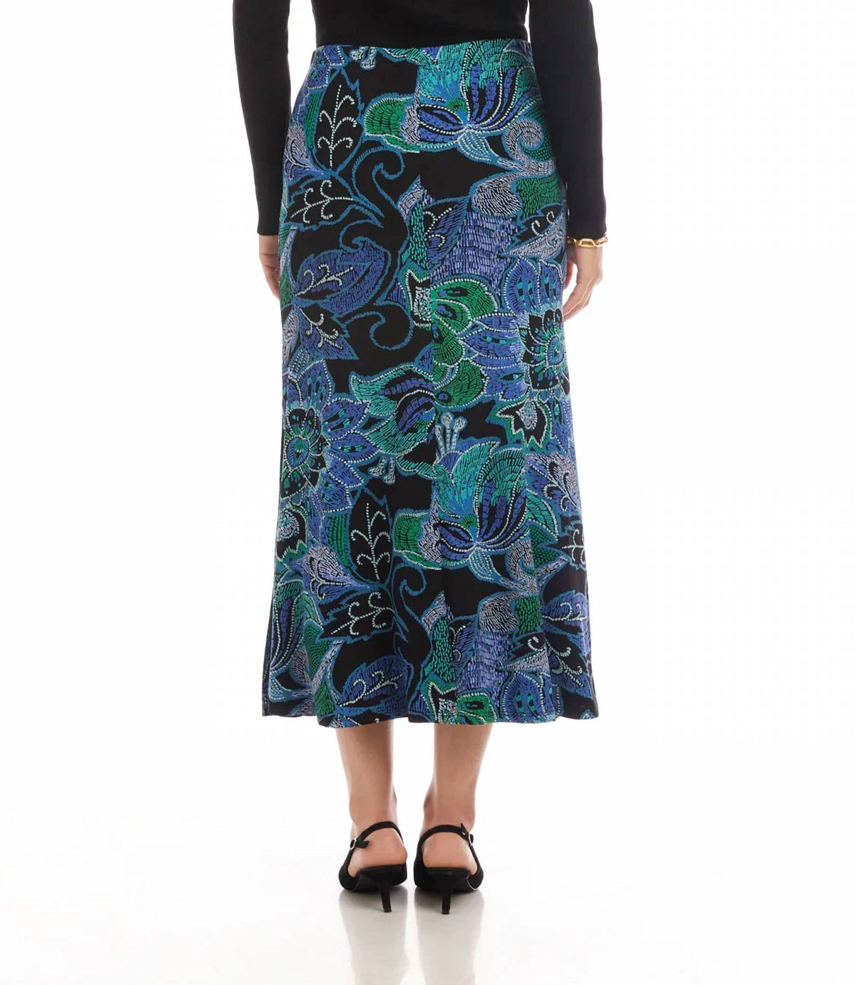 Karen Kane - Sutton Side-slit Midi Skirt