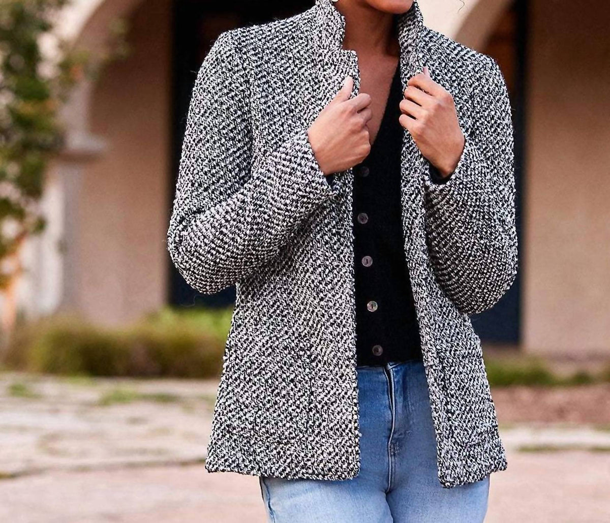 Karen Kane - Tweed Blazer