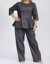 Karen T Design - Denim 2 Piece Set