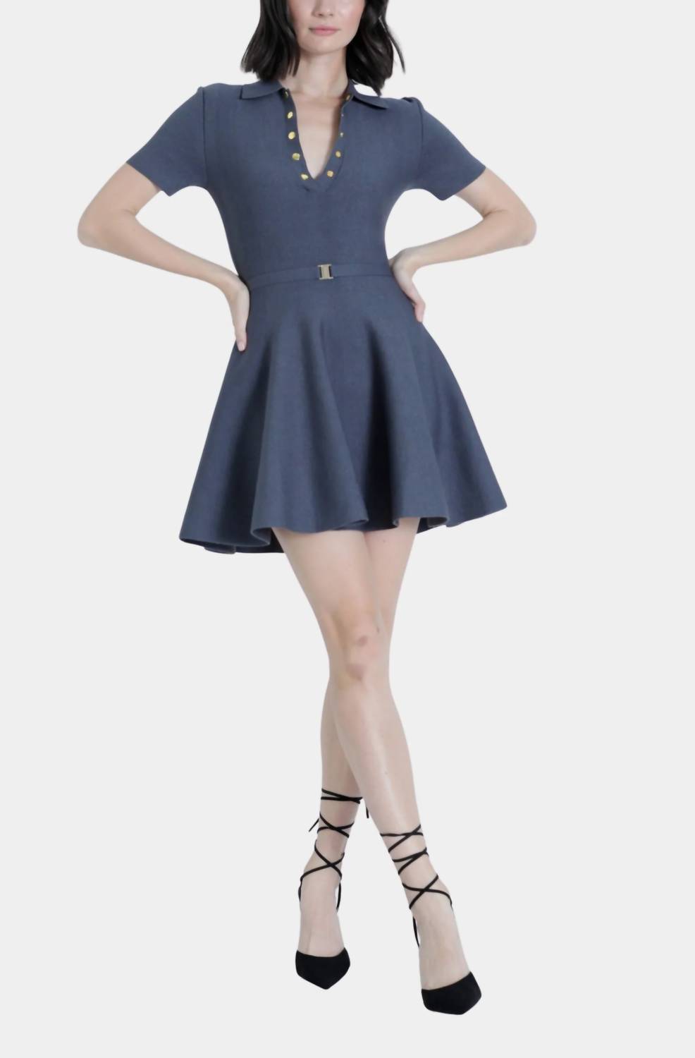 Karina Grimaldi - Elsa Knit Mini Dress