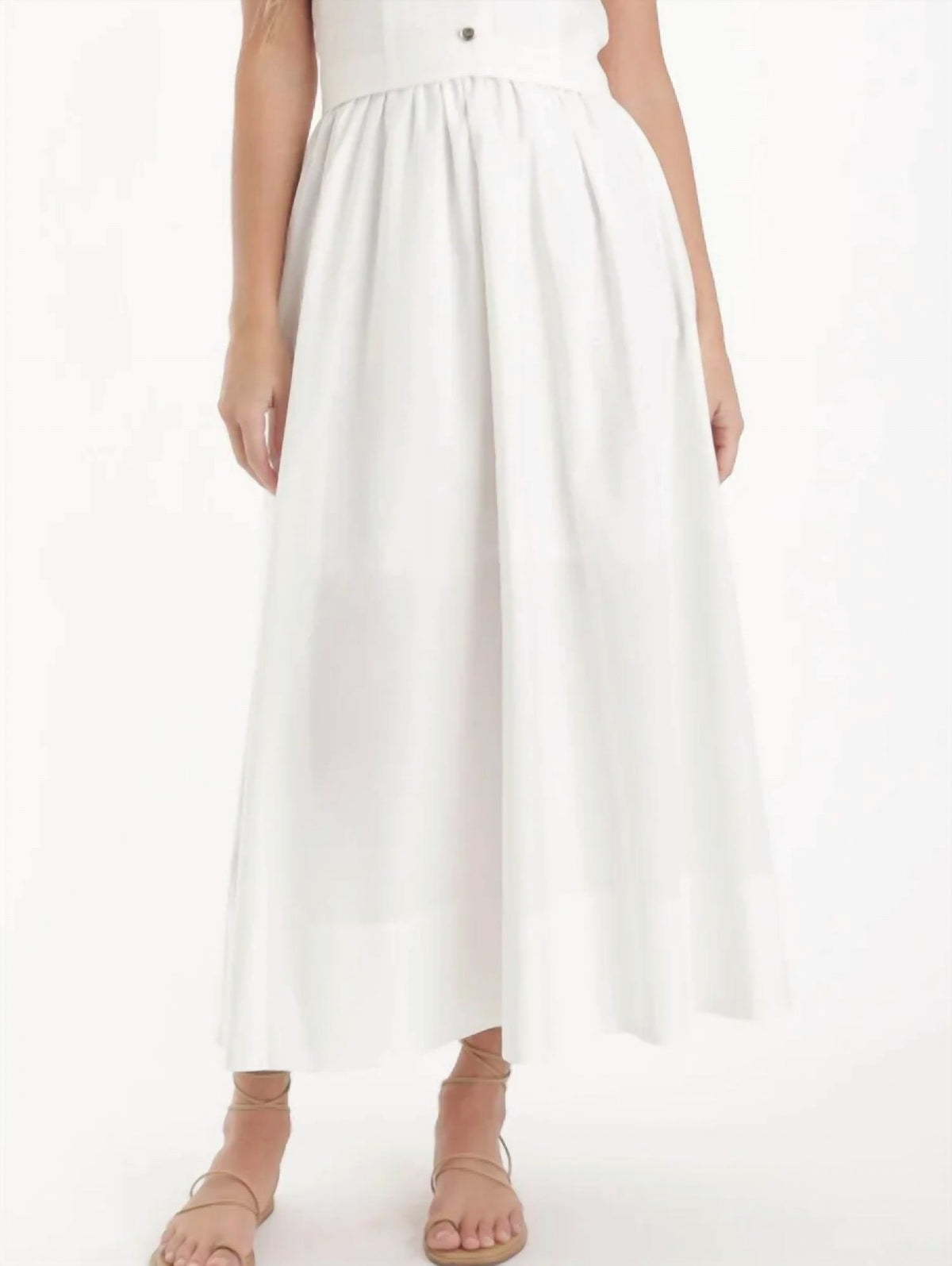 Karina Grimaldi - Orel Solid Midi Dress
