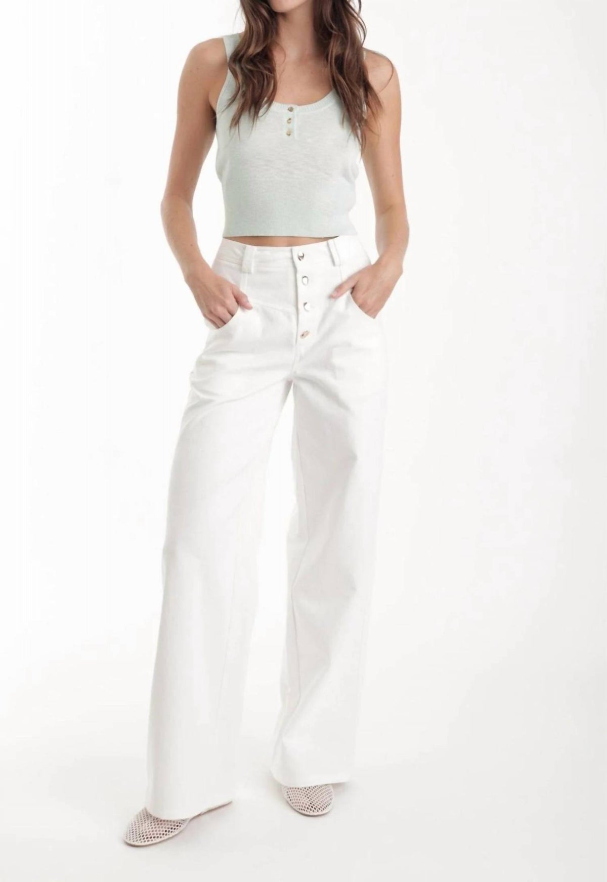 Karina Grimaldi - Zaya Scoop Neck Top