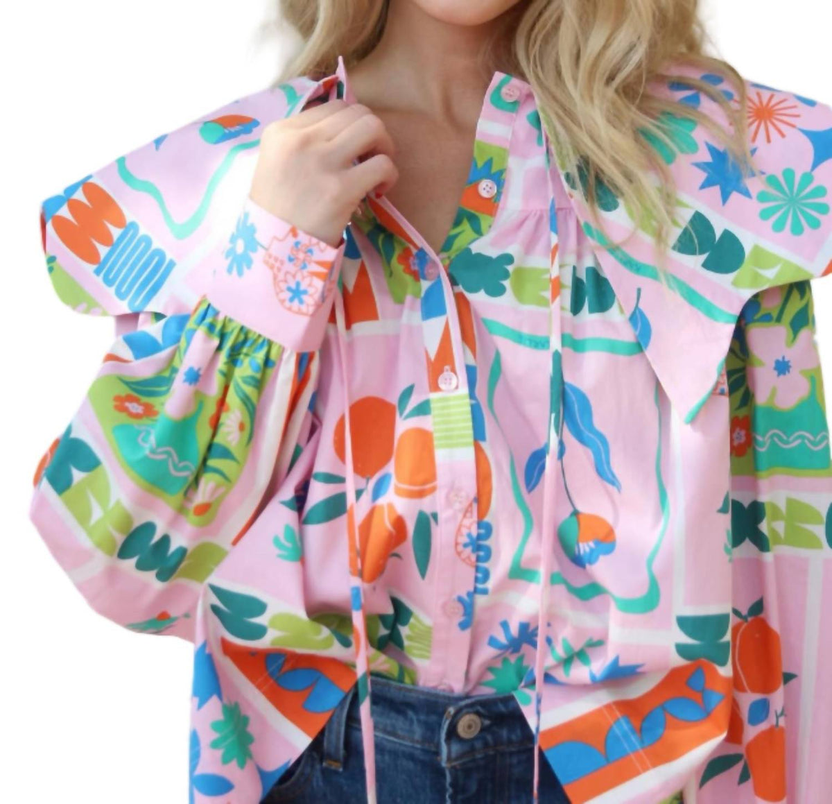 Karlie - Bess Long Sleeve Blouse