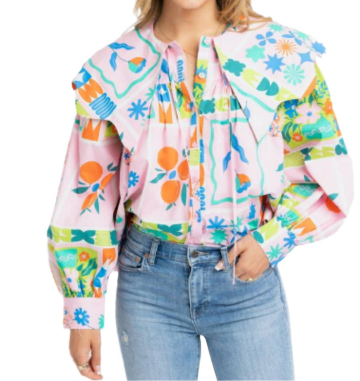 Karlie - Bess Long Sleeve Blouse