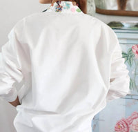 Karlie - Flower Power Poplin Top