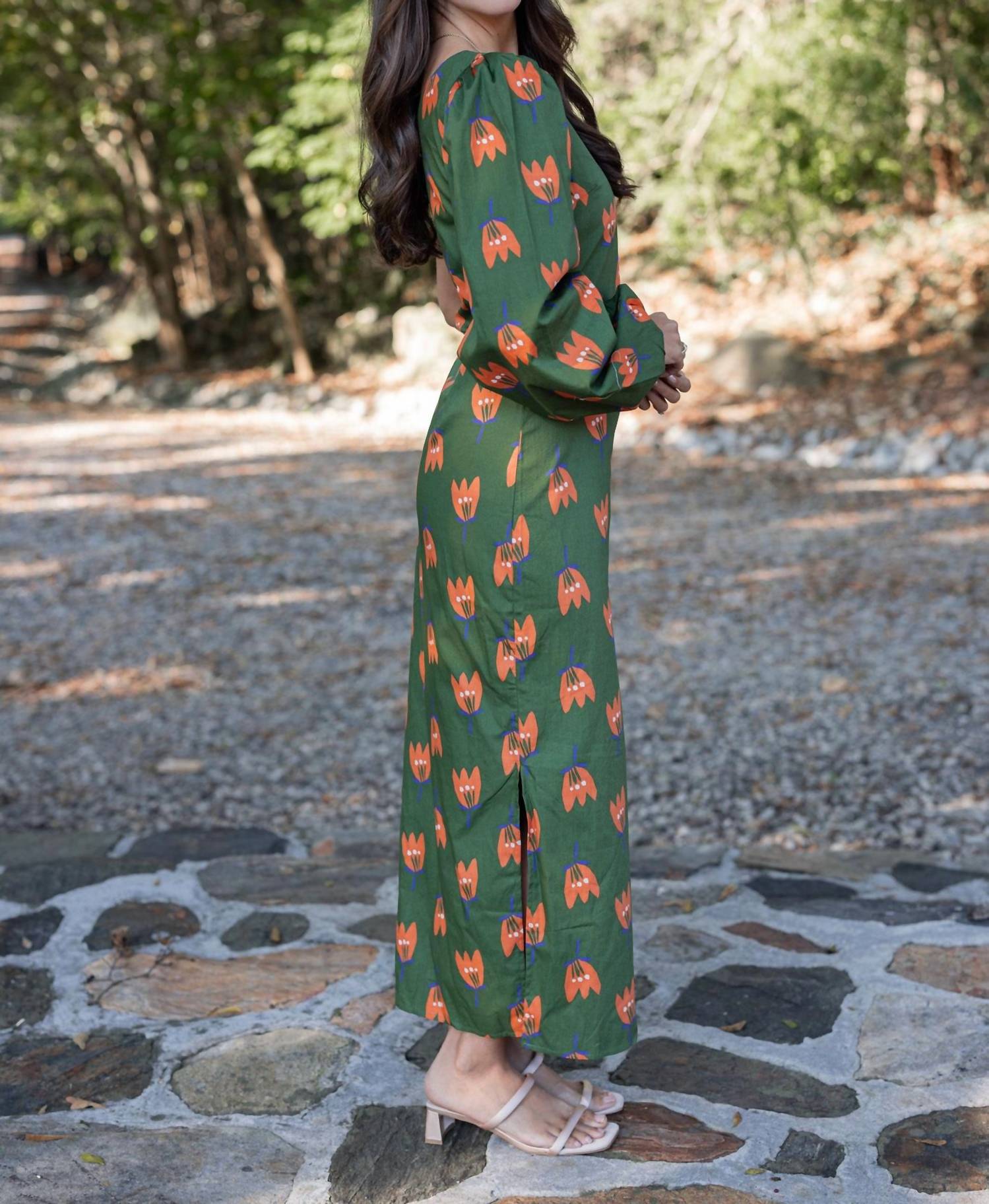 Karlie - One Shoulder Maxi Dress - clothing - cotton - dresses