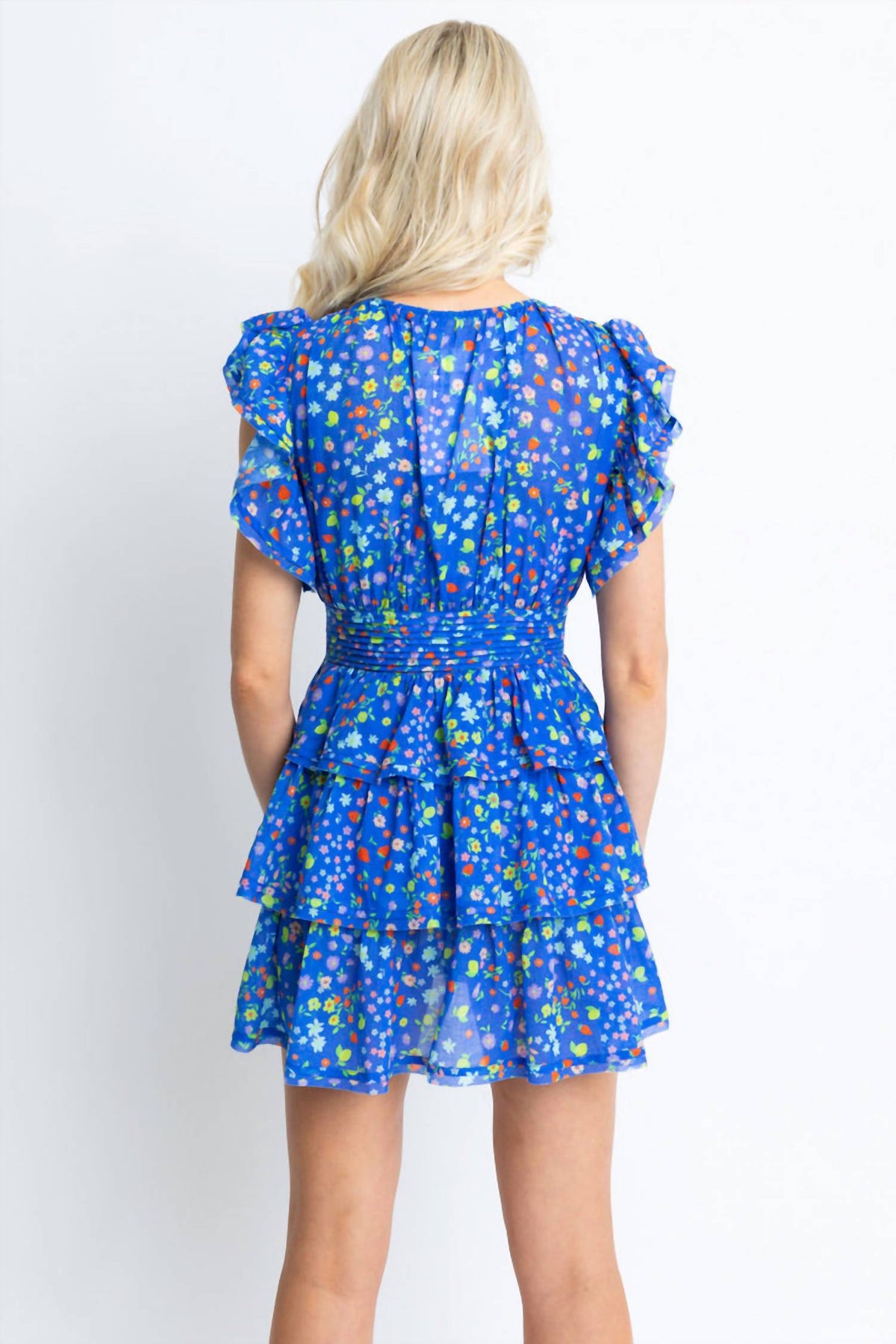 Karlie - Summer Fruit Floral Dress