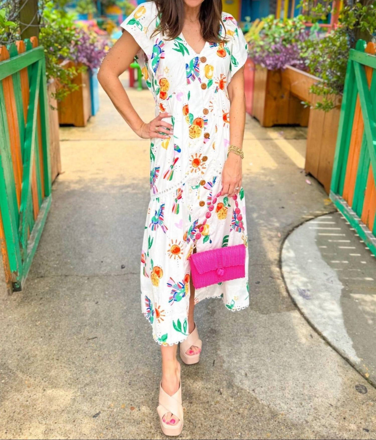 Karlie - Toucan Maxi Dress
