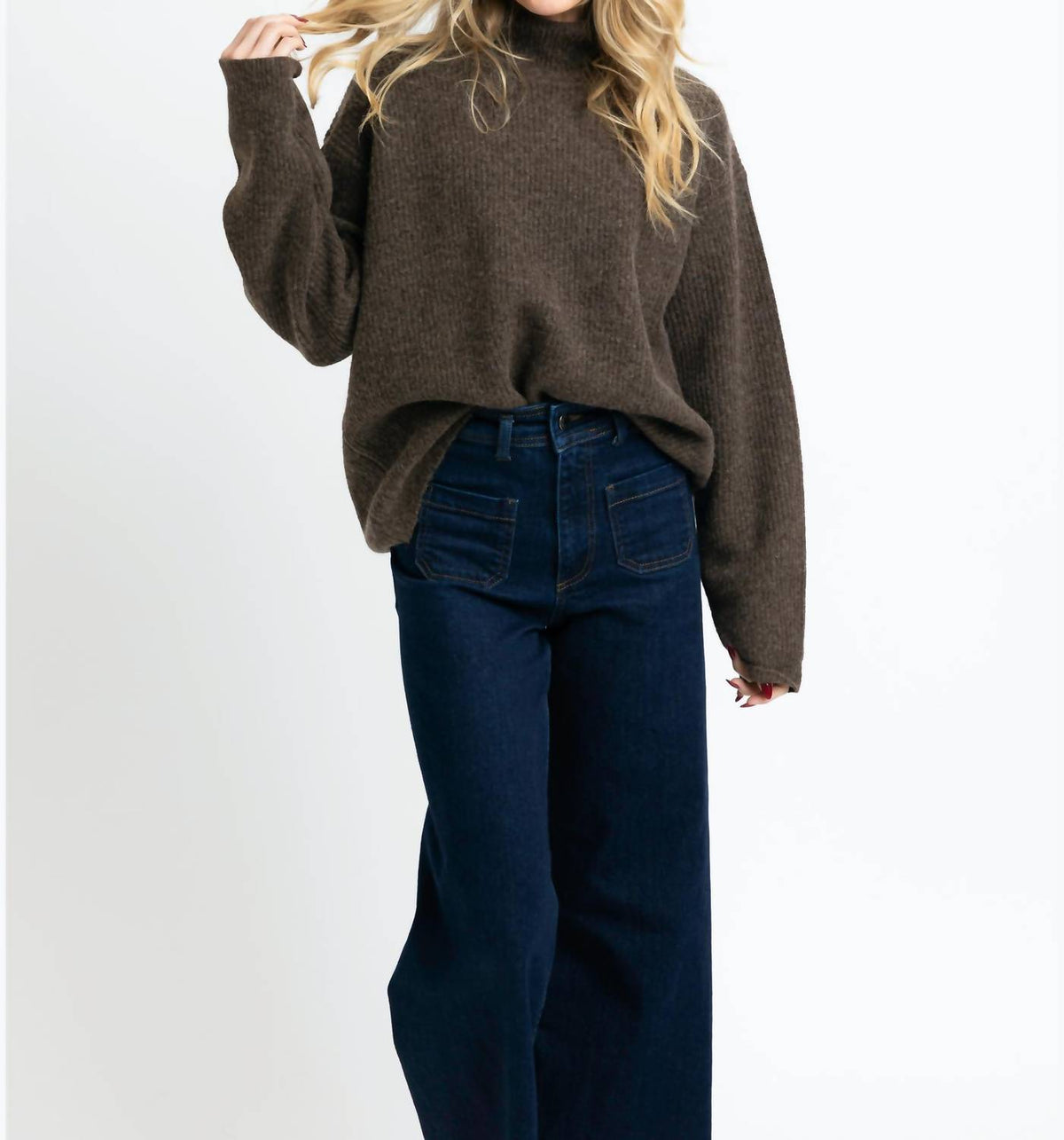 Karlie - Turtleneck Longsleeve Sweater