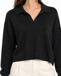 Karlie - V-neck Collar Sweater
