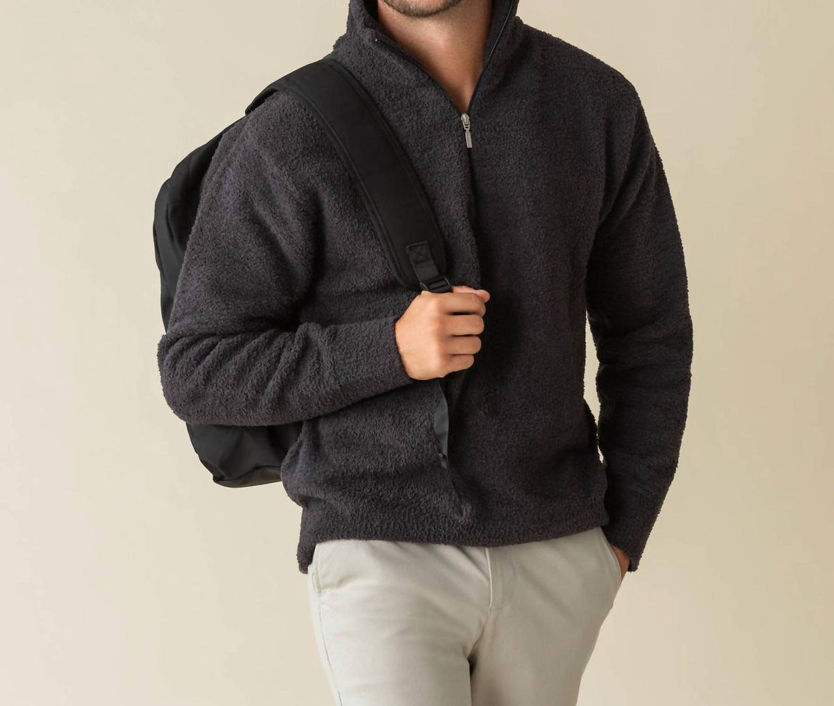 Kashwere - Men's Textured Lightweight Jacket