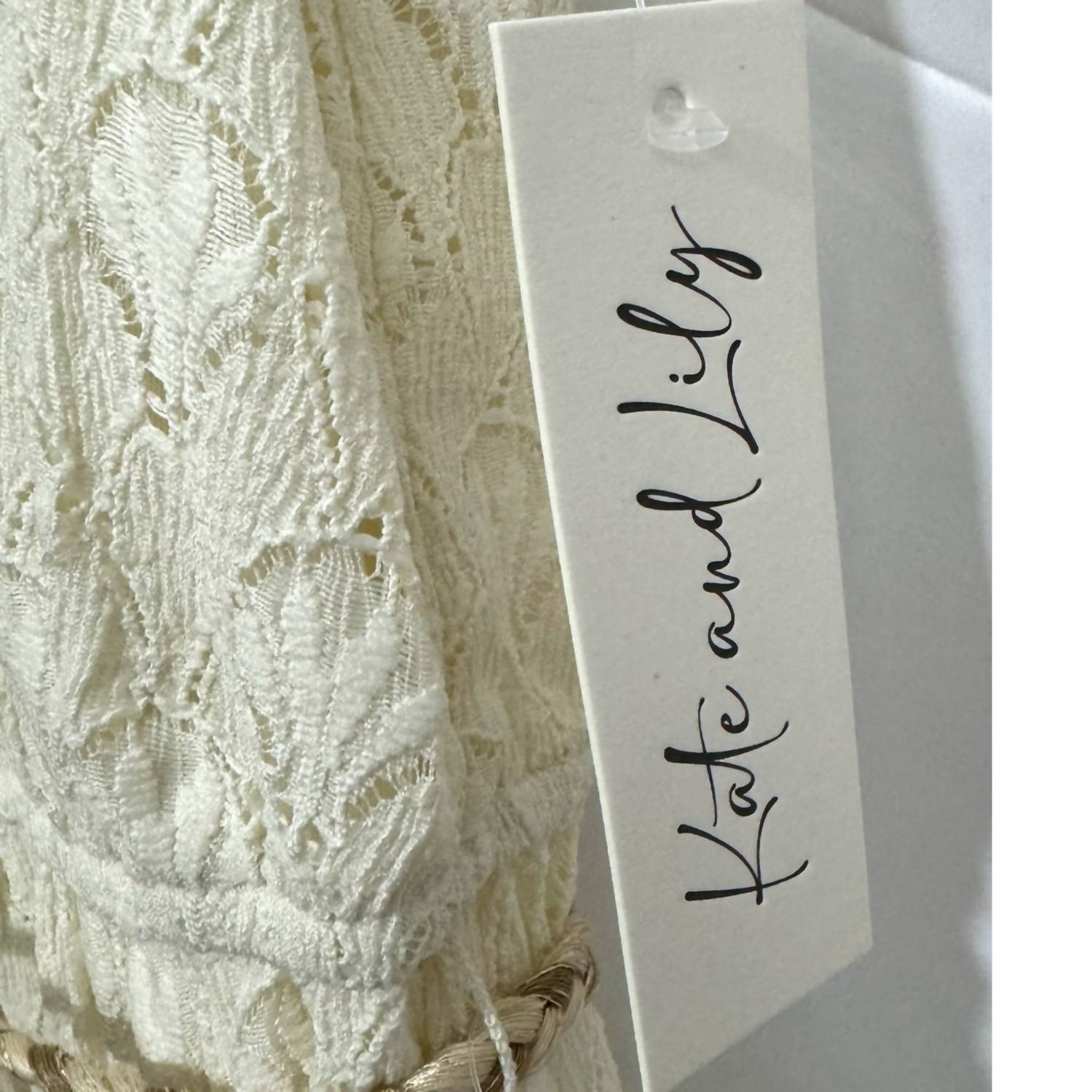 Kate And Lily - Lace Boho Daydream Sleeveless Midi Dress - clothing - cotton - dresses