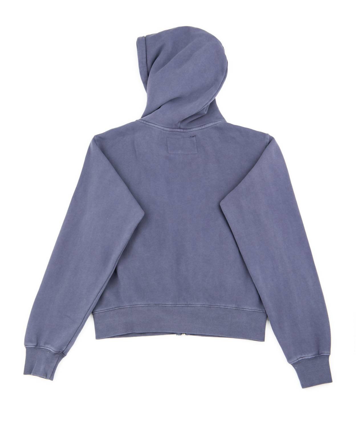 Katie J Nyc - Cody Zip Hoodie - blue - clothing - cotton - blend