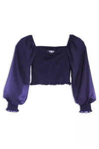 Katie J Nyc - Girl's Chloe Sheer Top - blouses - clothing - kids
