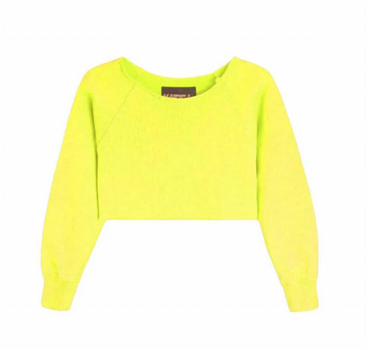 Katie J Nyc - Girl's Shane Off Shoulder Pullover - clothing - cotton - blend - hoodies