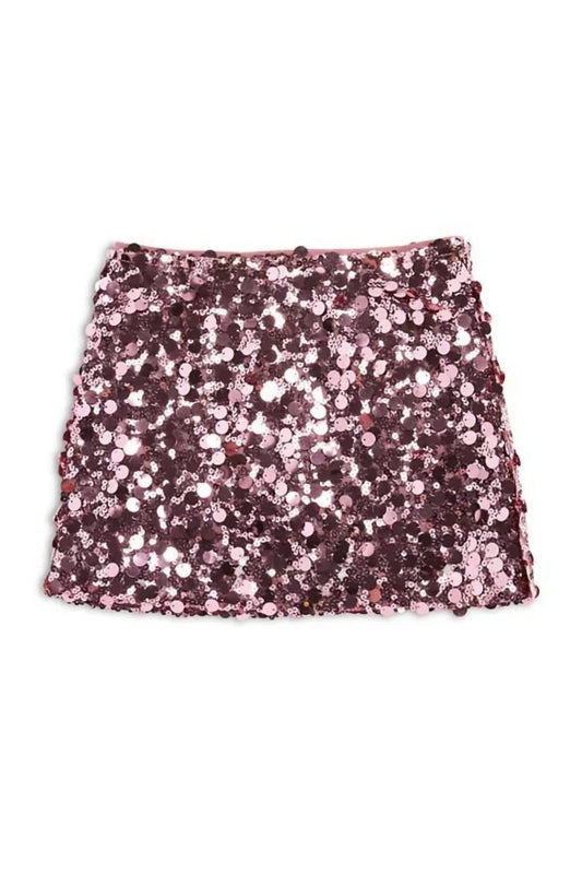 Katie J Nyc - Girl's Tia Pailette Party Skirt - bottoms - clothing - kids