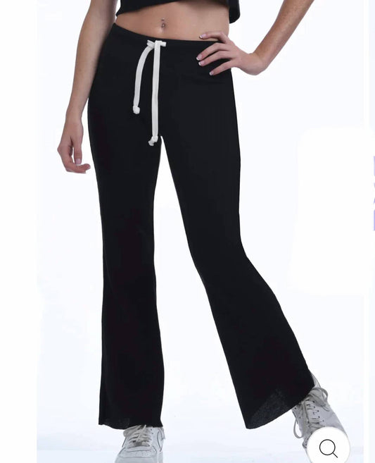 Katie J Nyc - Junior Kerry Long Pant - black - bottoms - clothing