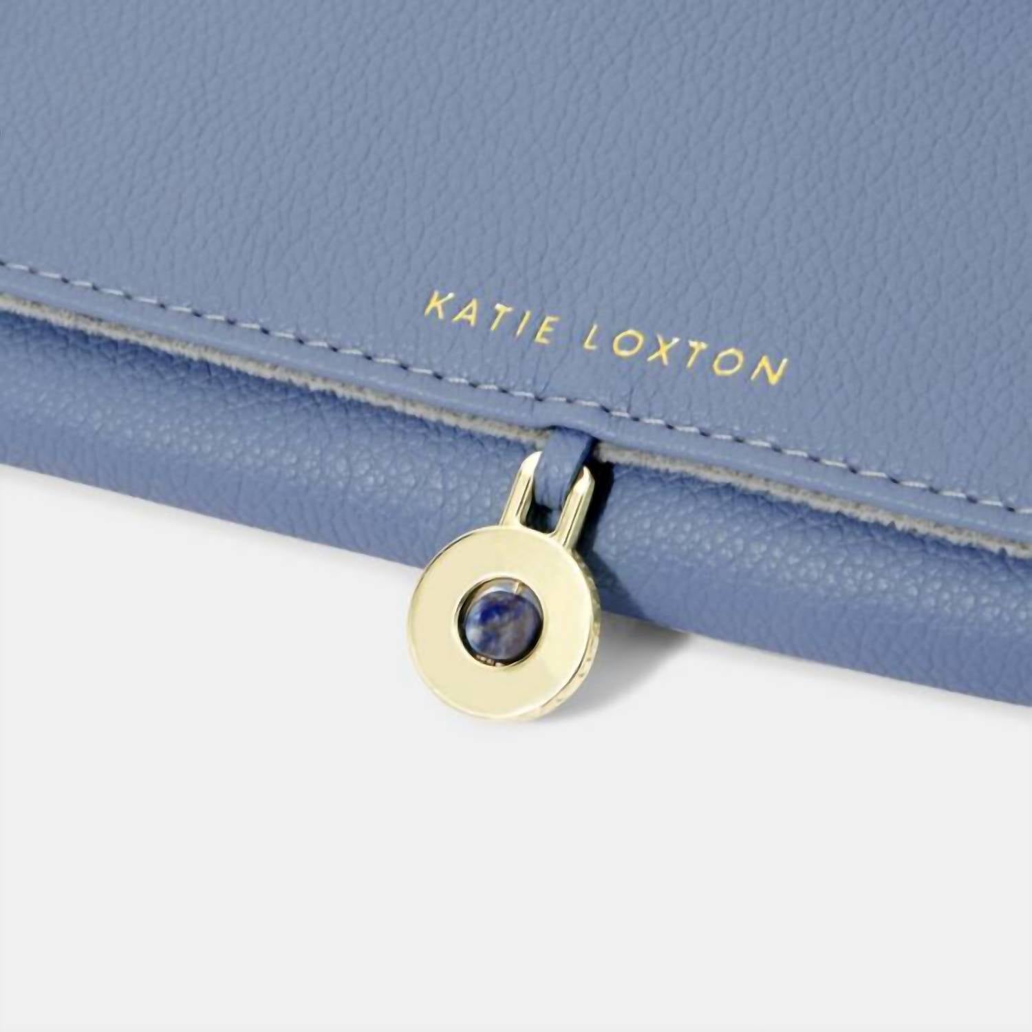 Katie Loxton - Women's Birthstone Jewelry Rolls - blue - home - jewelry - holders