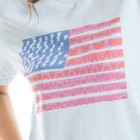 Katydid - American Flag Short Sleeve T-shirt