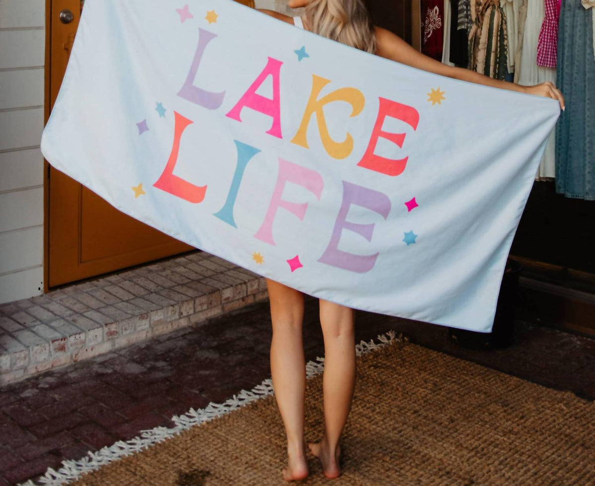 Katydid - Lake Life Microfiber Towel