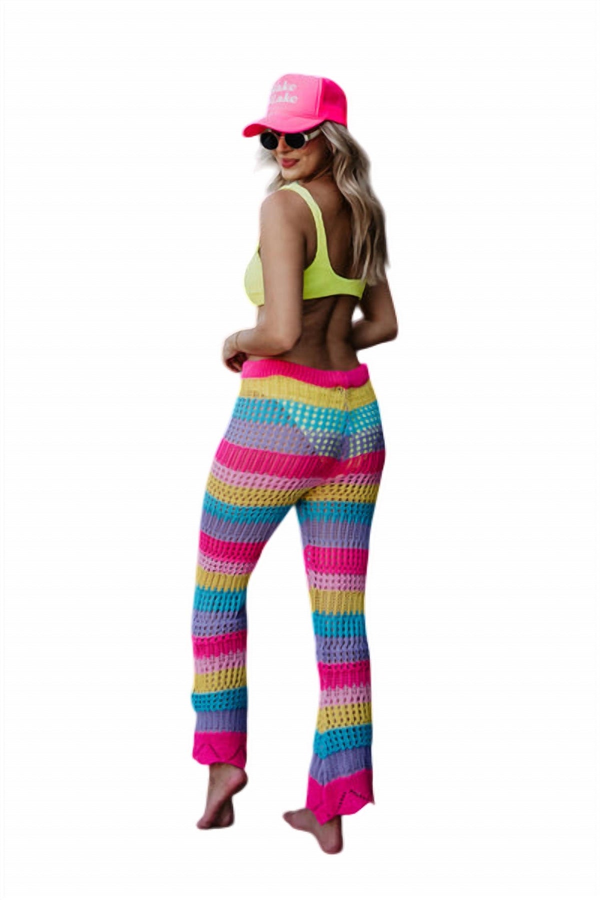 Katydid - Stripes Crochet Beach Pants