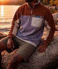 Kavu - THROWSHIRT FLEX 1/2 ZIP JACKET
