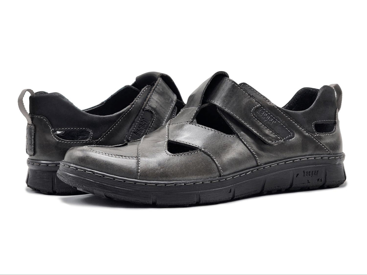 Kcr Group - Men's Everyday Closed-toe Leather Sandals