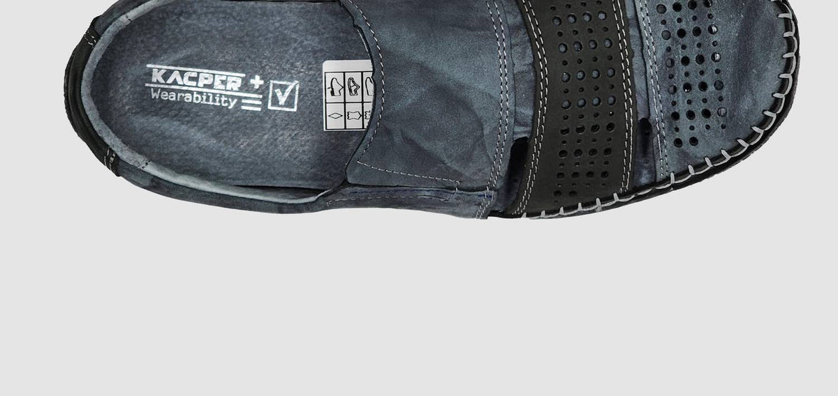 Kcr Group - Men's Vacation Leather Sandals