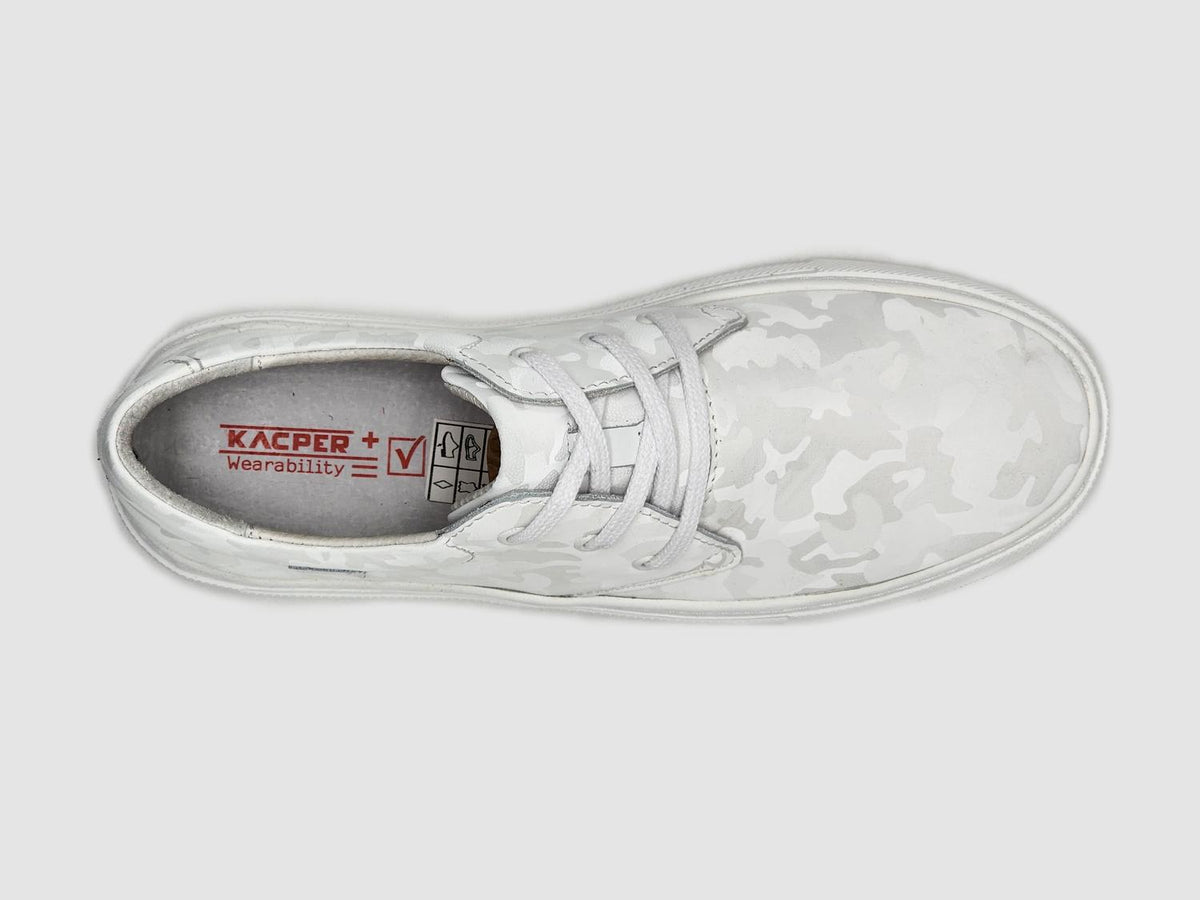 Kcr Group - Women's Camo Leather Sneaker