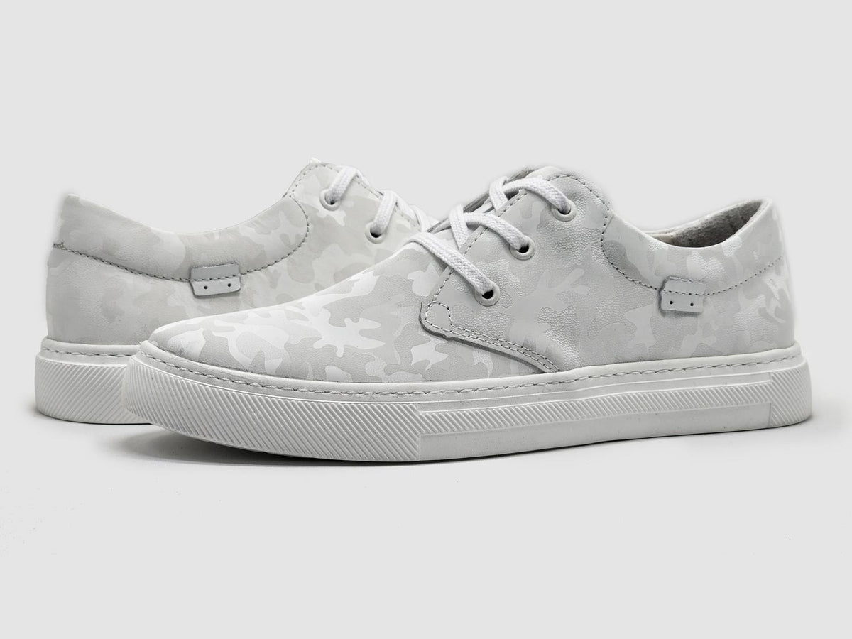 Kcr Group - Women's Camo Leather Sneaker