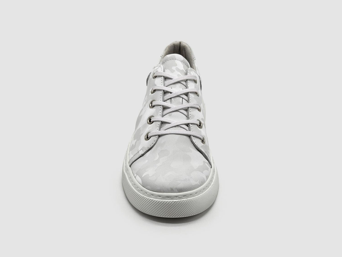 Kcr Group - Women's Classic Camo Leather Sneakers