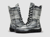 Kcr Group - Women’s Original Tall Thick Zip-Up Leather Boots