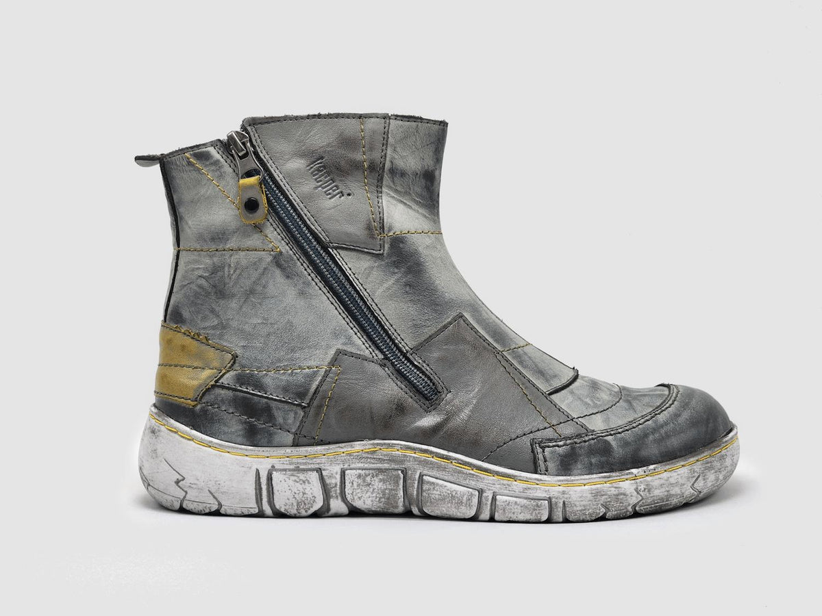 Kcr Group - Women's Original Wool-lined Zip-up Leather Boots