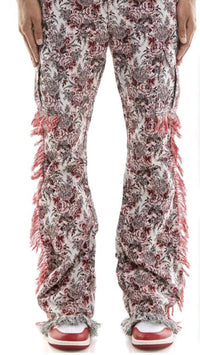 Kdnk - Floral Tapestry Cargo Pants